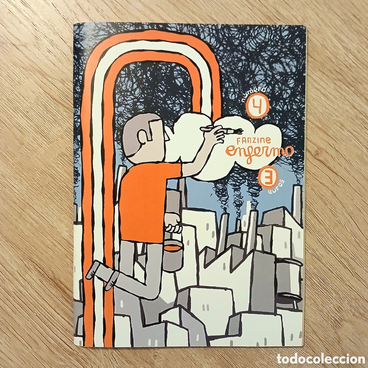 C&oacute;mics: Lote primeros 6 n&uacute;meros FANZINE ENFERMO. C&oacute;mic - Foto 9