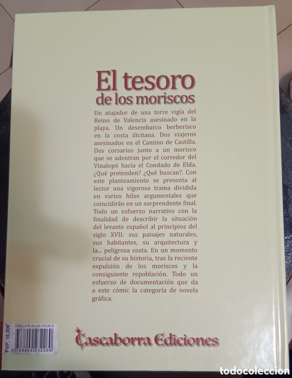 C&oacute;mics: TEBEOS-COMICS GOYO ● EL TESORO DE LOS MORISCOS ● CASCABORRA ● CC99 X0224 ● - Foto 2