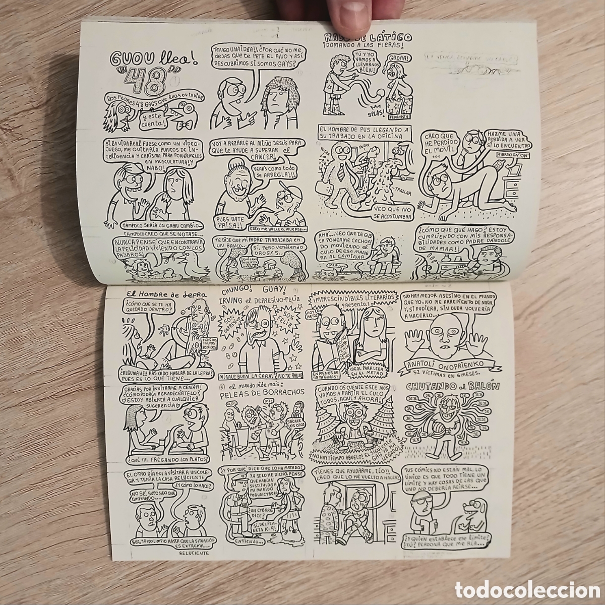C&oacute;mics: 2 fanzines / c&oacute;mic de JORGE PARRAS. - Foto 3