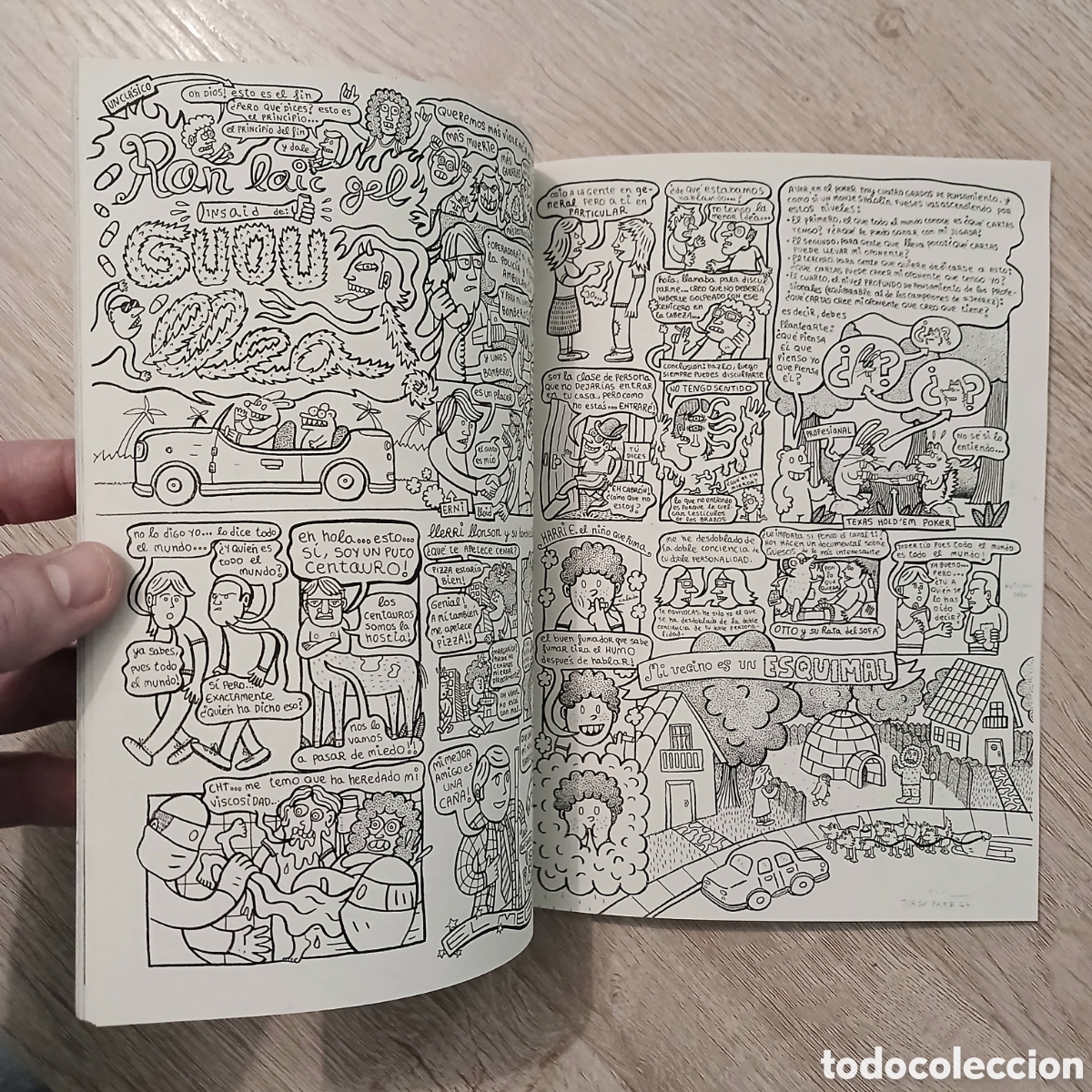 C&oacute;mics: 2 fanzines / c&oacute;mic de JORGE PARRAS. - Foto 4