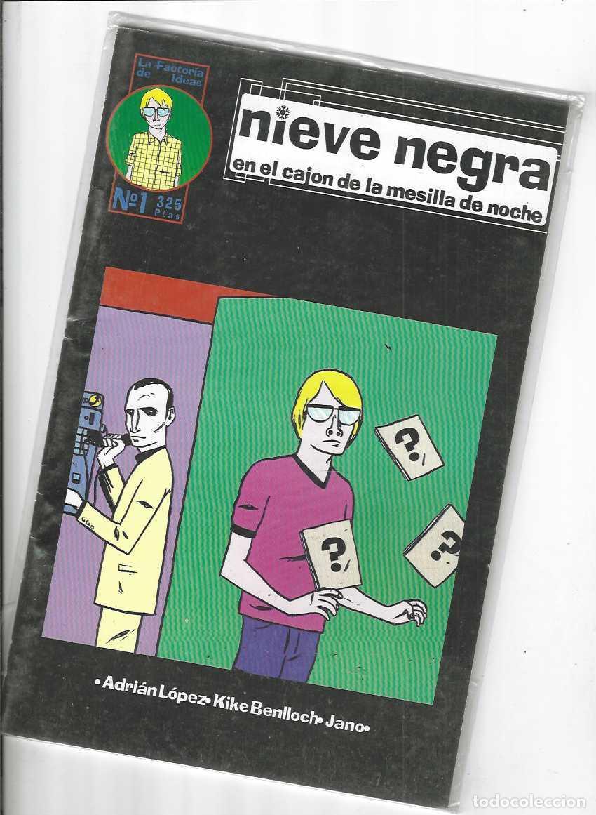 C&oacute;mics: NIEVE NEGRA 1 - EN EL CAJON DE LA MESILLA DE NOCHE - BUEN ESTADO