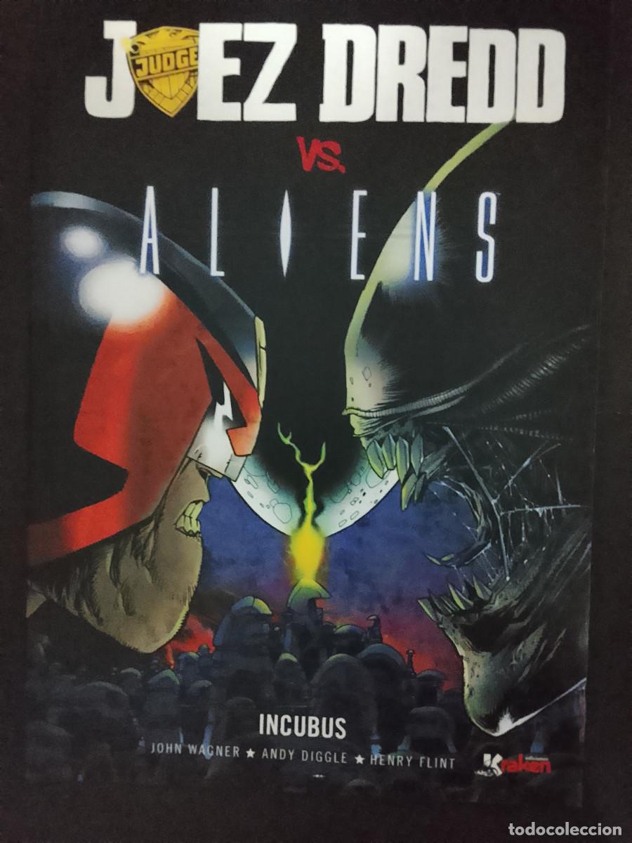 C&oacute;mics: John Wagner, Andy Diggle, Henry Flint: Juez Dredd vs Aliens. Incubus (Ediciones Kraken. 2013)