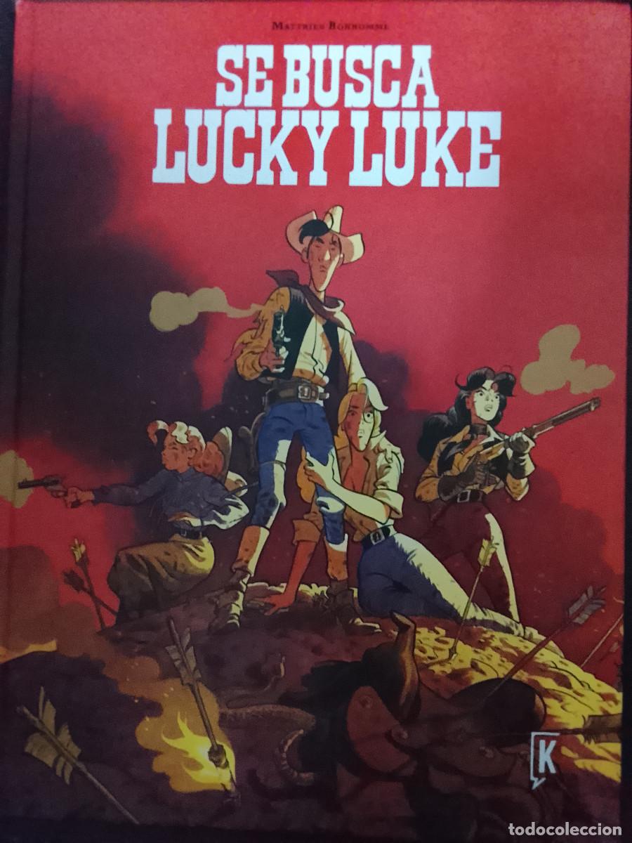 C&oacute;mics: Matthieu Bonhomme: Se busca Lucky Luke (Ediciones Kraken. 2021