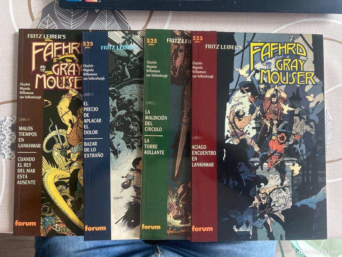 C&oacute;mics: Fafhrd Gray Mouser completa 4 n&uacute;meros, F&oacute;rum en muy buen estado Bolsa DA