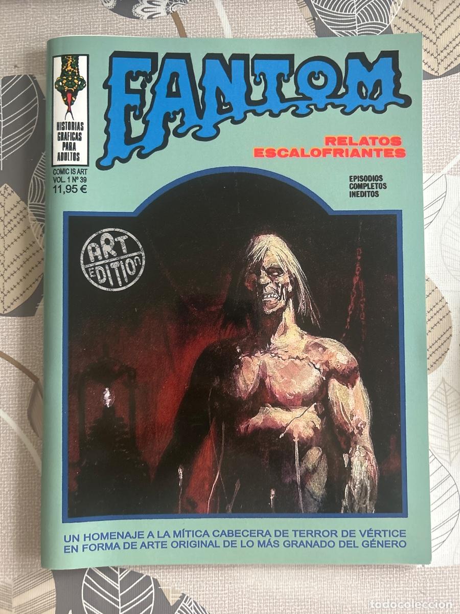 C&oacute;mics: Fantom 39, V&eacute;rtice en perfecto estado Bolsa DA