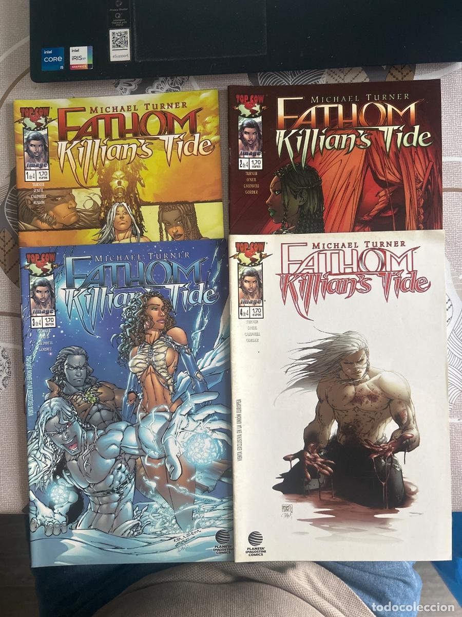 C&oacute;mics: Fathom completa 4 n&uacute;meros, Planeta en perfecto estado Bolsa DA