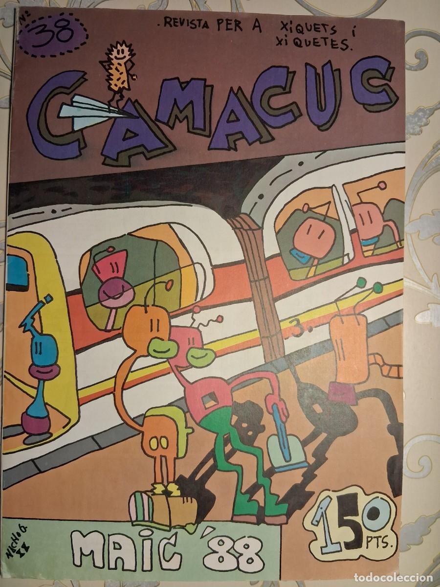 C&oacute;mics: PUBLICACI&Oacute;N INFANTIL CAMACUS, MAYO DEL 88, N&Uacute;MERO 38.
