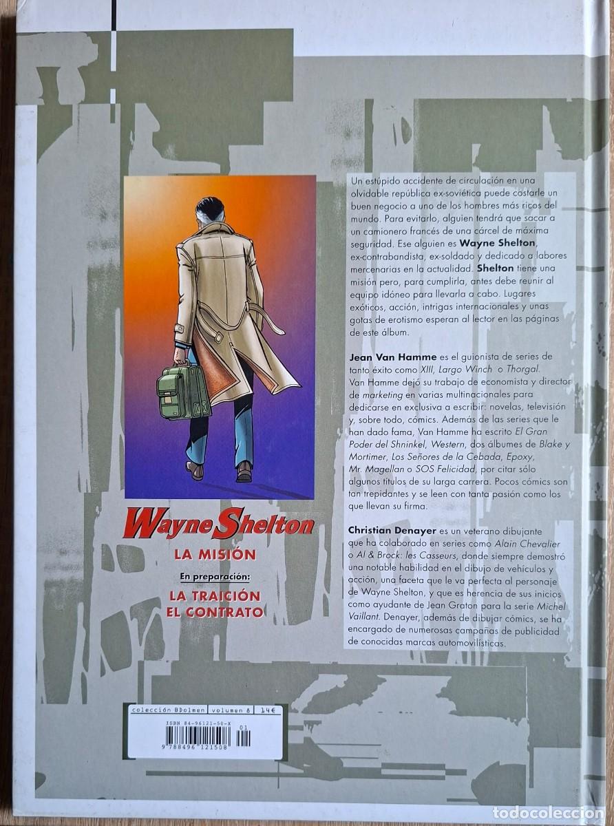 C&oacute;mics: WAYNE SELTON 1. LA MISI&Oacute;N. DOLMEN Ed. - Foto 2
