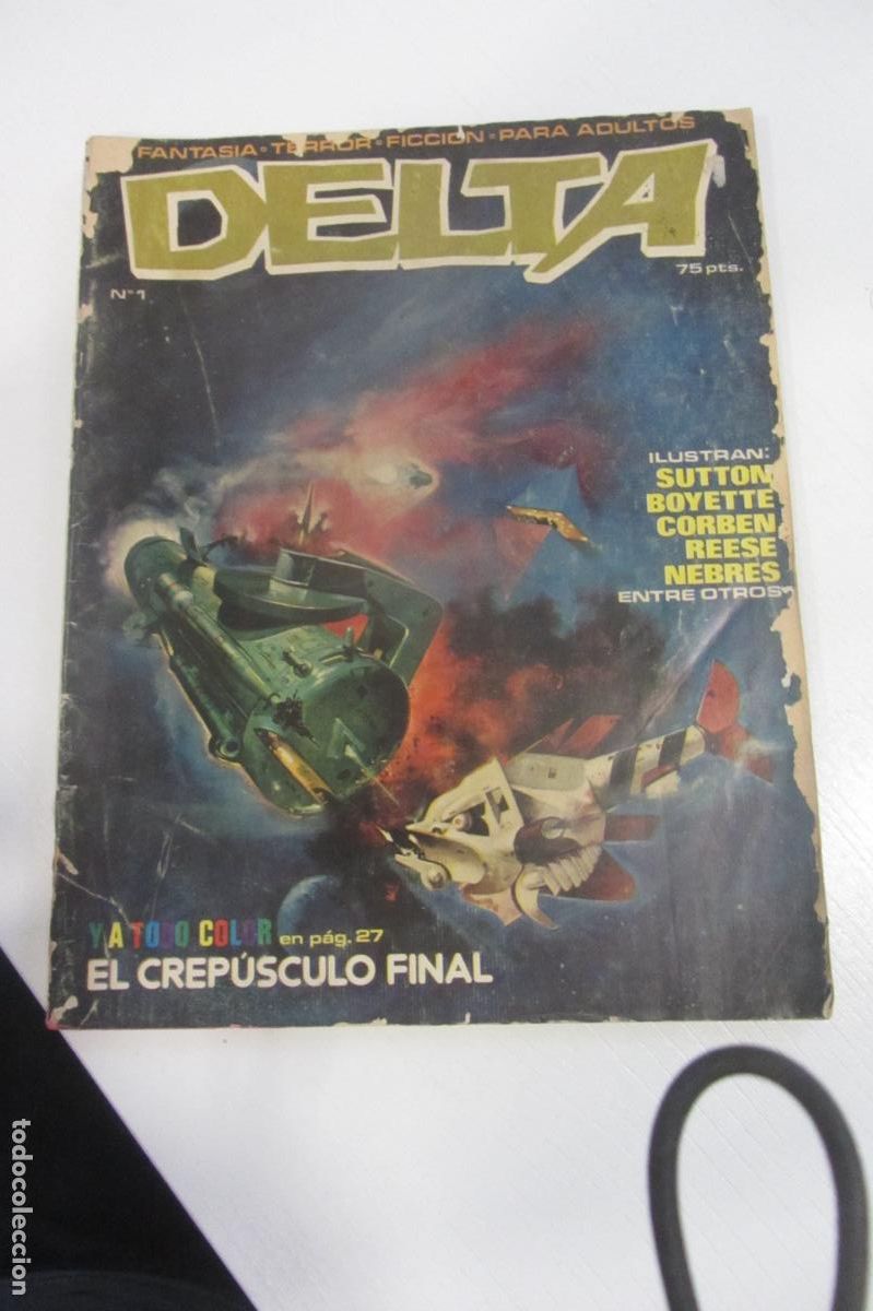 C&oacute;mics: DELTA. n&ordm; 1 FANTASIA, TERROR, FICCION. PARA ADULTOS. ED. DELTA. ARX117