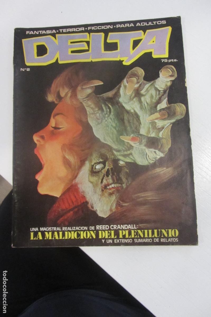 C&oacute;mics: DELTA. n&ordm; 2 FANTASIA, TERROR, FICCION. PARA ADULTOS DELTA. ARX177