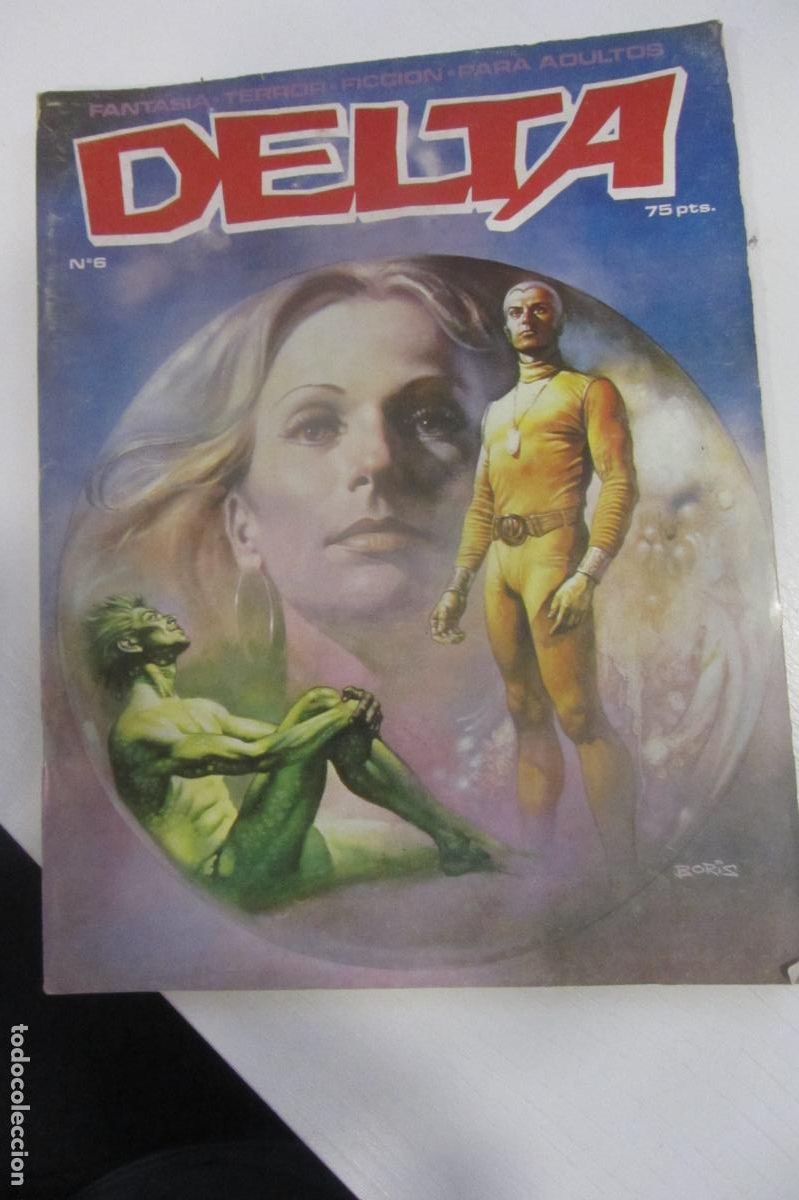 C&oacute;mics: DELTA. n&ordm; 6 FANTASIA, TERROR, FICCION. PARA ADULTOS DELTA. ARX177