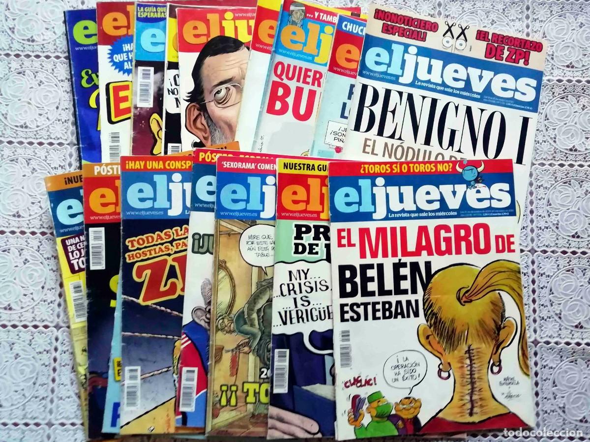C&oacute;mics: EL JUEVES Lote 2010 -(17 Revistas)