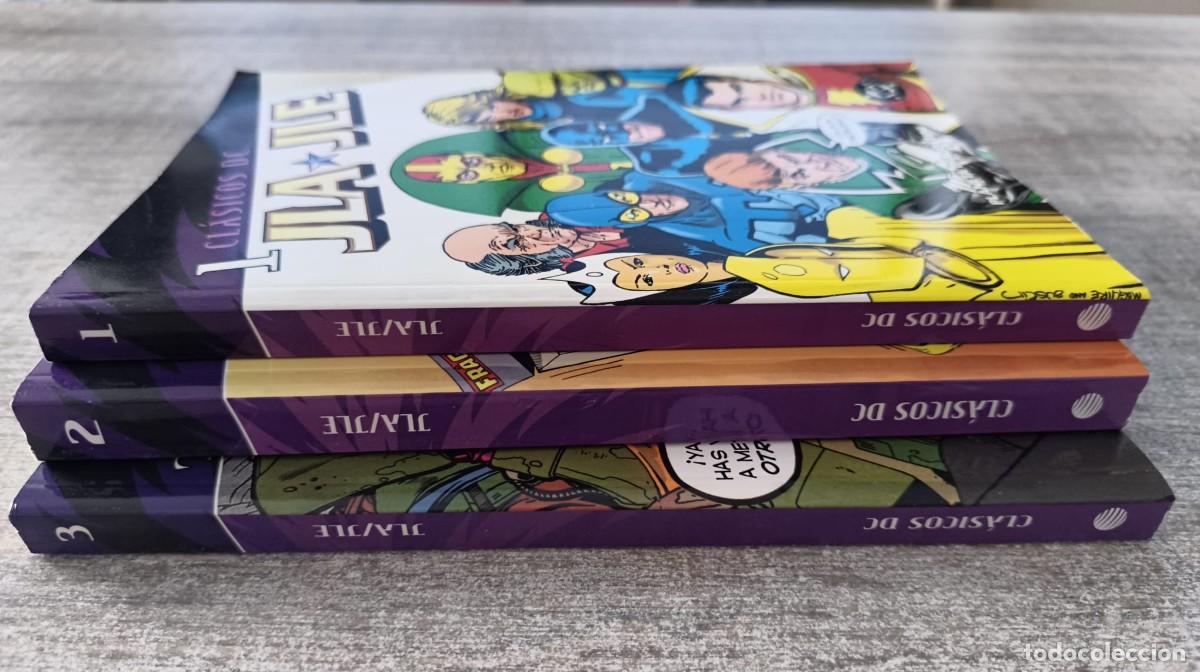 C&oacute;mics: JLA JLE 1, 2 y 3 Cl&aacute;sicos DC - Foto 4