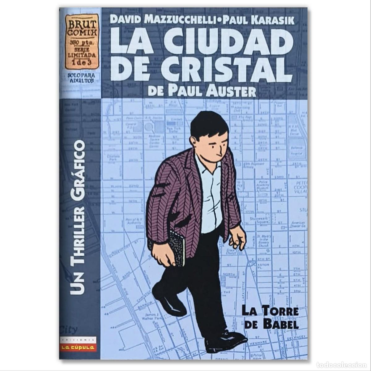C&oacute;mics: LA CIUDAD DE CRISTAL 1 - 3 (Obra Completa)