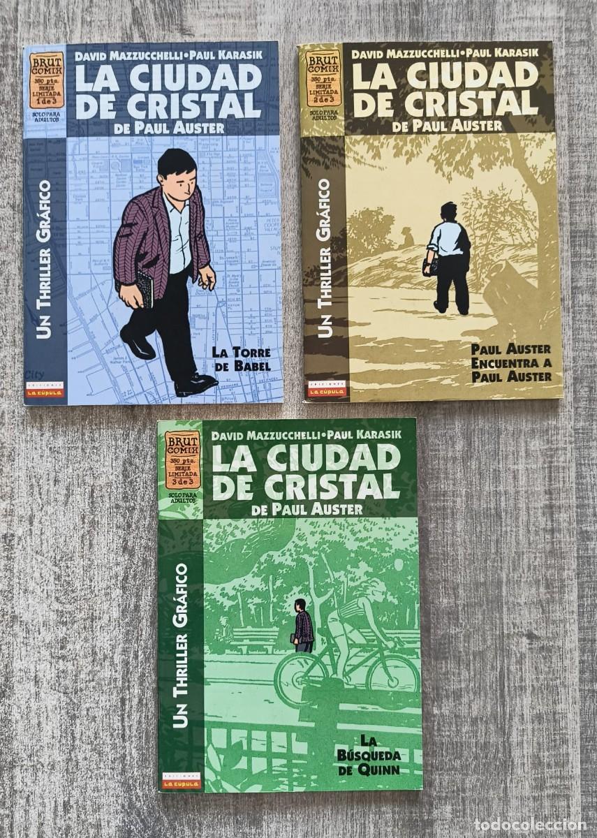 C&oacute;mics: LA CIUDAD DE CRISTAL 1 - 3 (Obra Completa) - Foto 5