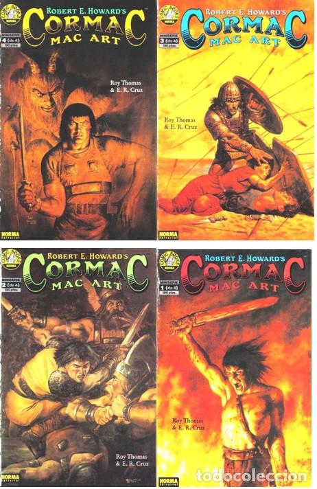 Comics : CORMAC MAC ART - ROBERT E. HOWARD - COMPLETA - 4 N&ordm;s - A ESTRENAR !!