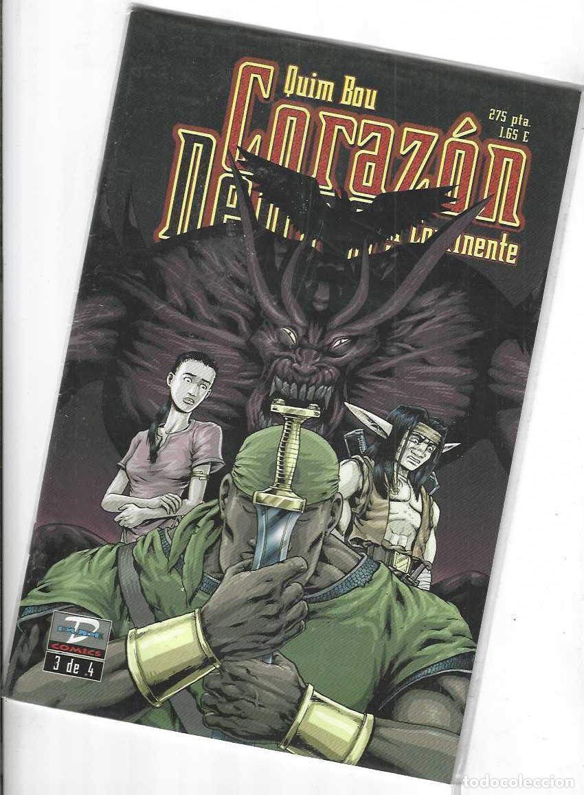 C&oacute;mics: CORAZON NEGRO 3 - EL CONTINENTE DE MOM - QUIM BOU - MUY BUEN ESTADO