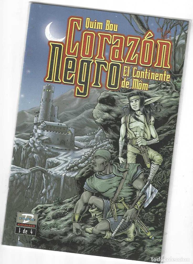 C&oacute;mics: CORAZON NEGRO 1 - EL CONTINENTE DE MOM - QUIM BOU - MUY BUEN ESTADO