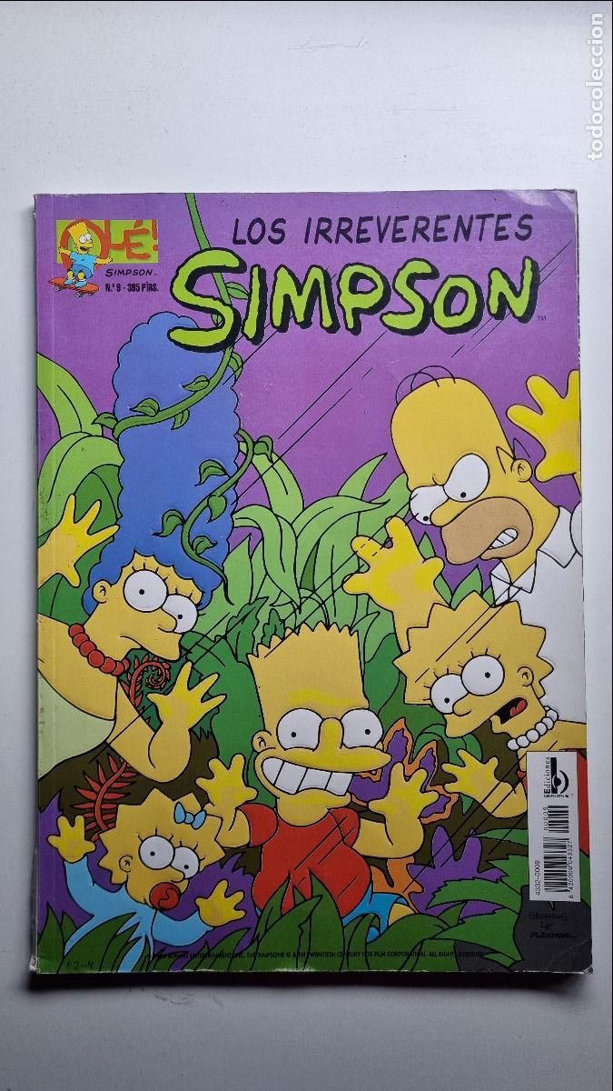 C&oacute;mics: C&oacute;mic Los irreverentes SIMPSON n&ordm; 9