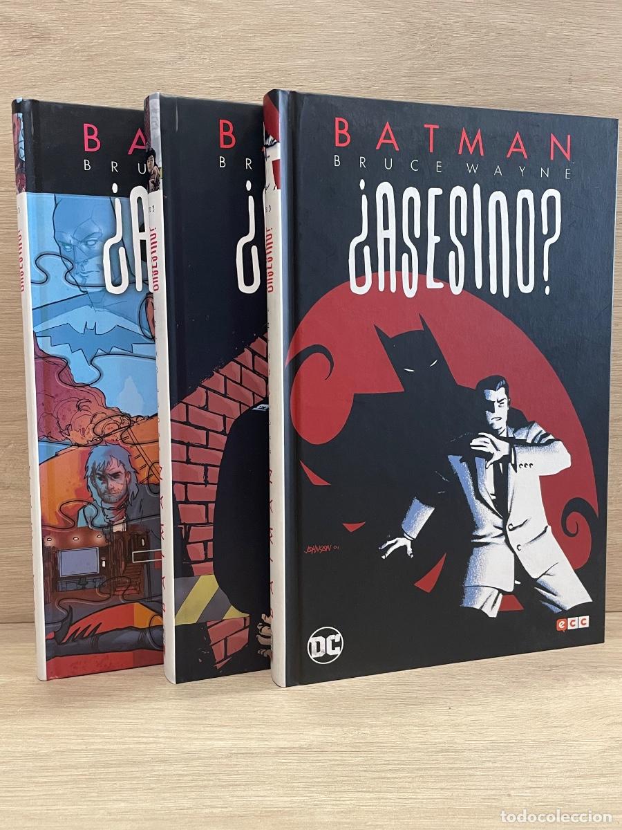 C&oacute;mics: Batman: Bruce Wayne &iquest;Asesino? - Completo 3 vol&uacute;menes - Rick Burchett, Ed Brubaker