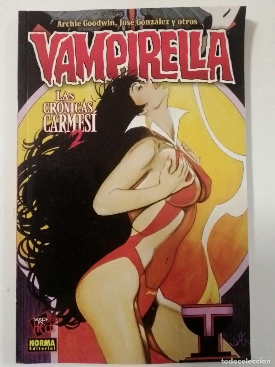 C&oacute;mics: Vampirella. Las cr&oacute;nicas carmes&iacute; 2. Archie Goodwin - Jos&eacute; Gonz&aacute;lez. Norma ed