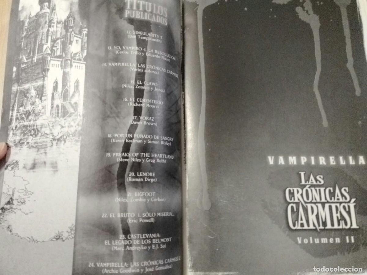 C&oacute;mics: Vampirella. Las cr&oacute;nicas carmes&iacute; 2. Archie Goodwin - Jos&eacute; Gonz&aacute;lez. Norma ed - Foto 4