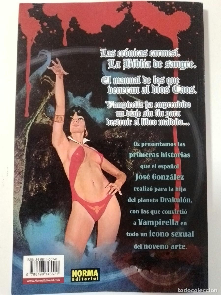 C&oacute;mics: Vampirella. Las cr&oacute;nicas carmes&iacute; 2. Archie Goodwin - Jos&eacute; Gonz&aacute;lez. Norma ed - Foto 7