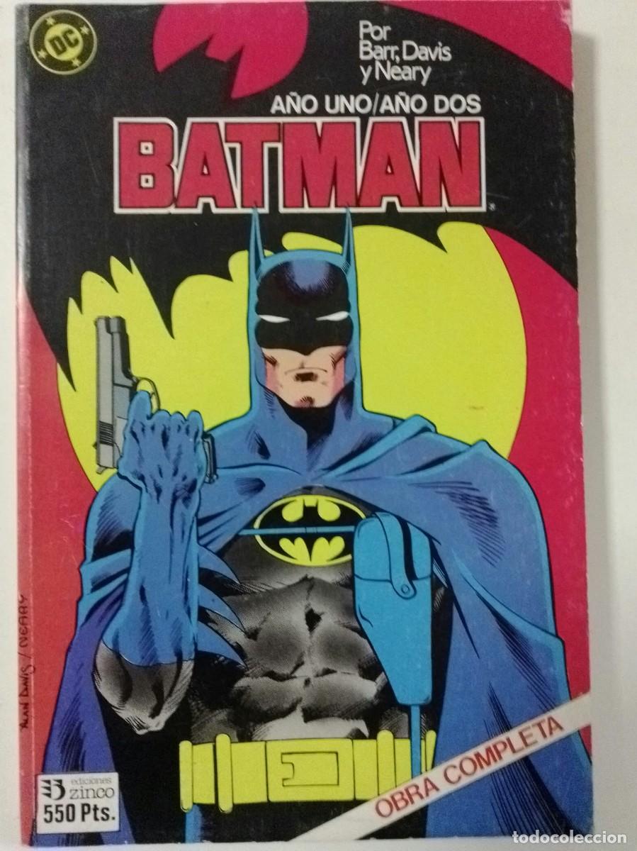 Comics: Batman A&ntilde;o uno / a&ntilde;o dos. Obra completa en 1 tomo retapado. Barr / Davis / Neary. ISBN 8486871689