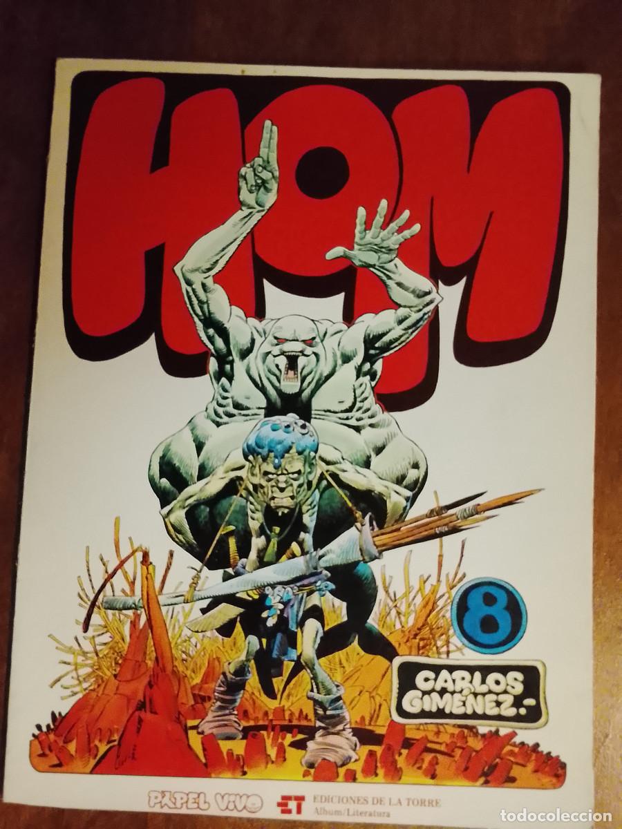 C&oacute;mics: Carlos Gim&eacute;nez: Hom (Ediciones de la Torre. 1979) - Foto 1