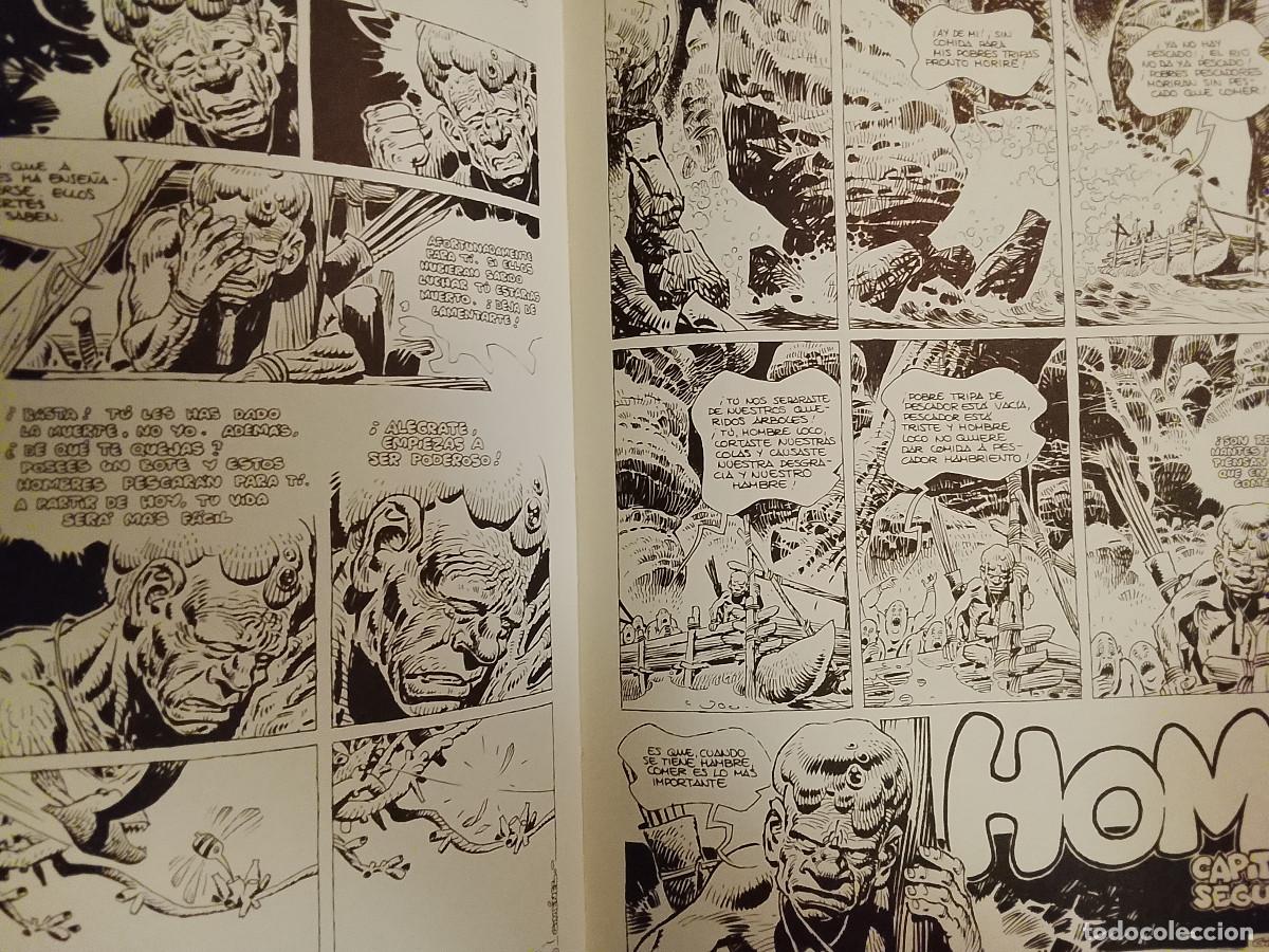 C&oacute;mics: Carlos Gim&eacute;nez: Hom (Ediciones de la Torre. 1979) - Foto 3