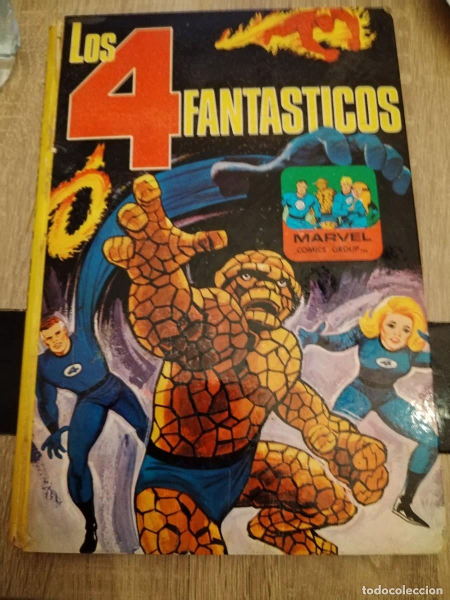 C&oacute;mics: Los 4 fant&aacute;sticos- Marvel comics group- ediciones laida