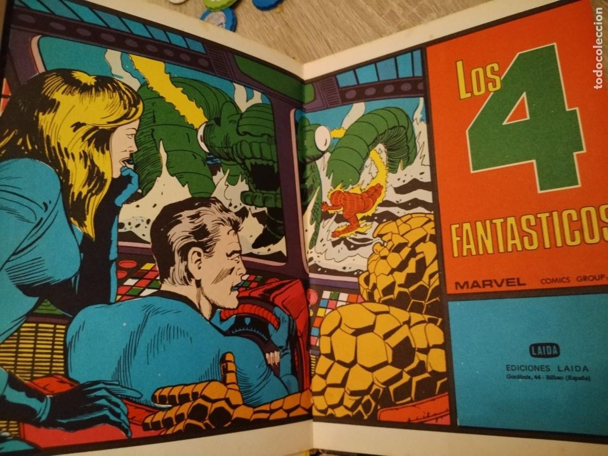 C&oacute;mics: Los 4 fant&aacute;sticos- Marvel comics group- ediciones laida - Foto 6