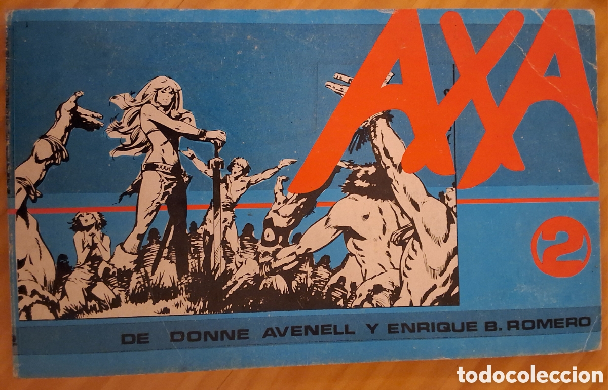 C&oacute;mics: Axa comic n&uacute;mero 2 a&ntilde;o 1987 edita impala