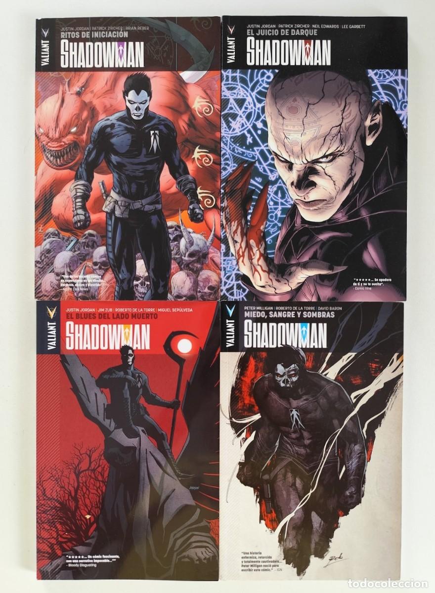 C&oacute;mics: SHADOWMAN (Justin Jordan, Patrick Zircher) COMPLETA 4 TOMOS ~ VALIANT/PANINI/ALETA (2014)