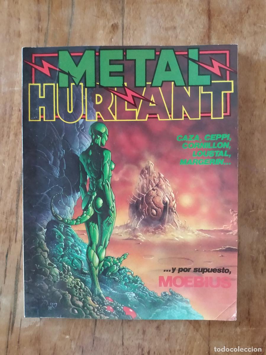C&oacute;mics: Metal Hurlant n&ordm; 8 Ed. Nueva Frontera.