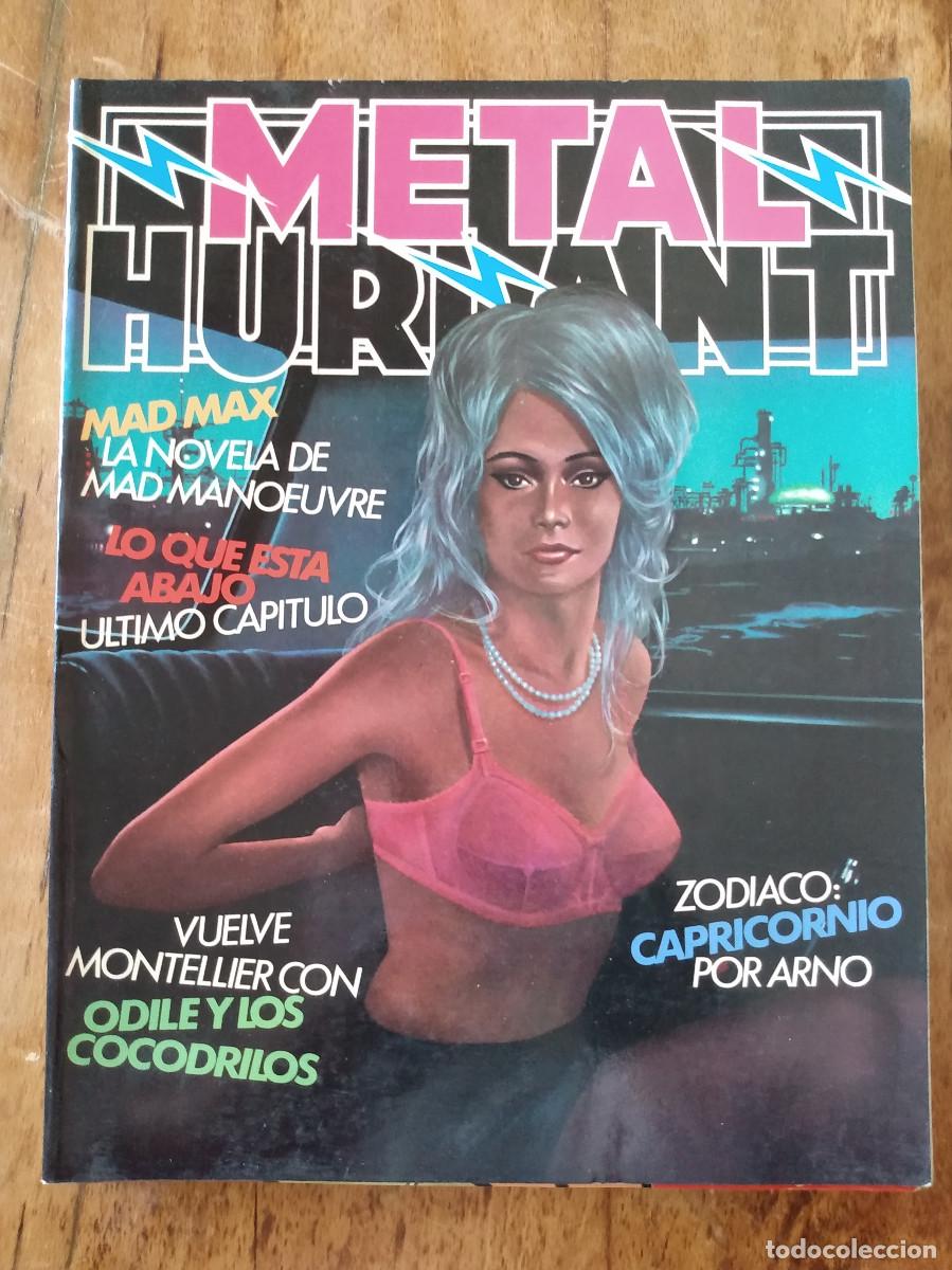 C&oacute;mics: Metal Hurlant n&ordm; 22 Ed. Nueva Frontera.
