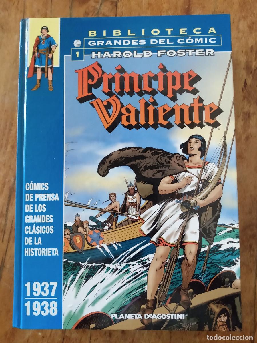 C&oacute;mics: Principe Valiente 1. H. Foster. 1937-1938 Grandes del comic. Planeta.