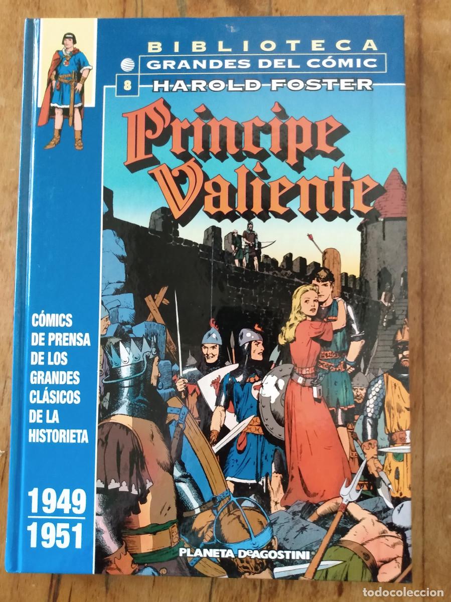 C&oacute;mics: Principe Valiente 8. H. Foster. 1949-1951 Grandes del comic. Planeta.