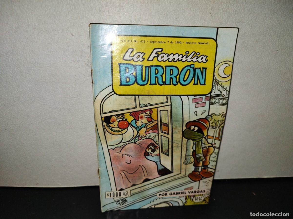 C&oacute;mics: 223- La Familia Burr&oacute;n - Gabriel Vargas - A&ntilde;o XII, No. 622, Septiembre 7 De 1990