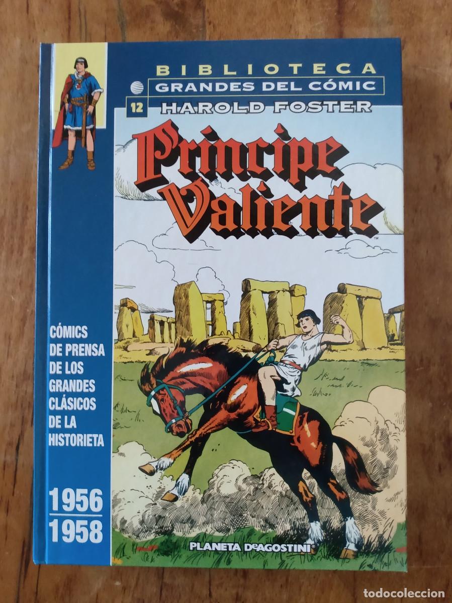 C&oacute;mics: Principe Valiente 12. H. Foster. 1956-1958 Grandes del comic. Planeta. (2)