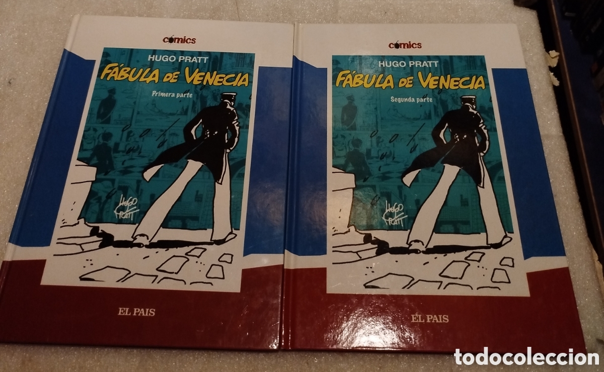 C&oacute;mics: F&aacute;bula de Venecia.paryes 1 y 2. El corto malt&eacute;s. Hugo Pratt