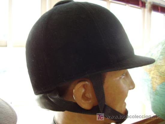Coleccionismo deportivo: Casco de Jockey - Foto 2