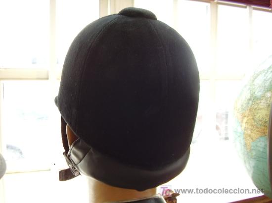Coleccionismo deportivo: Casco de Jockey - Foto 5