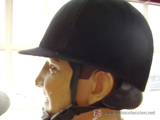 Coleccionismo deportivo: Casco de Jockey - Foto 4