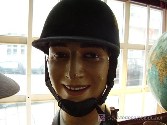 Coleccionismo deportivo: Casco de Jockey - Foto 3