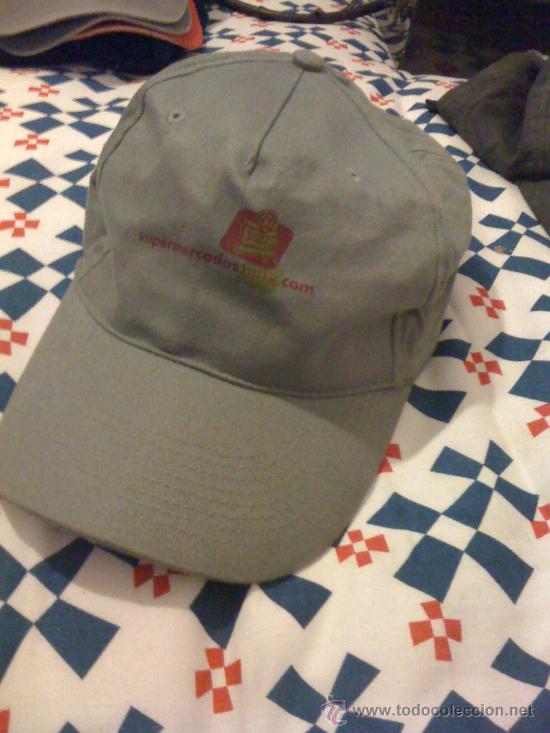 Coleccionismo deportivo: Gorra de beisbol, publicitaria de Supermercados MAS.com. - Foto 1