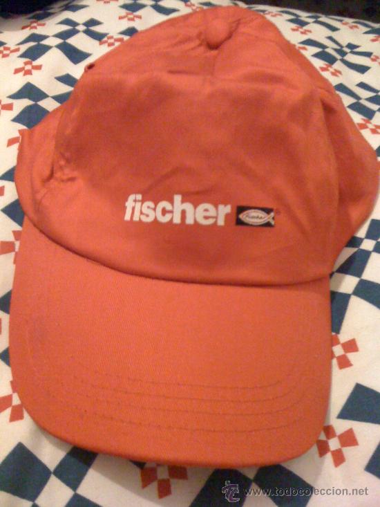 Coleccionismo deportivo: Gorra de beisbol, publicitaria de Fischer. - Foto 1