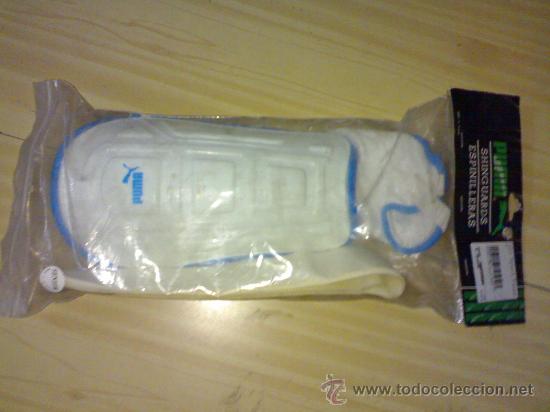 Coleccionismo deportivo: ESPINILLERA - MARCA PUMA - Foto 1
