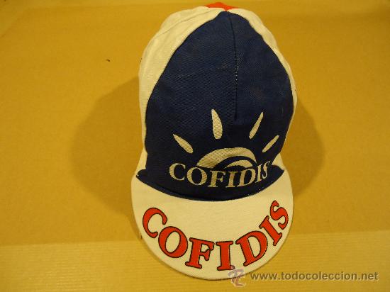 Coleccionismo deportivo: GORRA CICLISTA EQUIPO COFIDIS CICLISMO BICICLETA - Foto 1