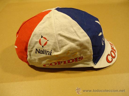 Coleccionismo deportivo: GORRA CICLISTA EQUIPO COFIDIS CICLISMO BICICLETA - Foto 3